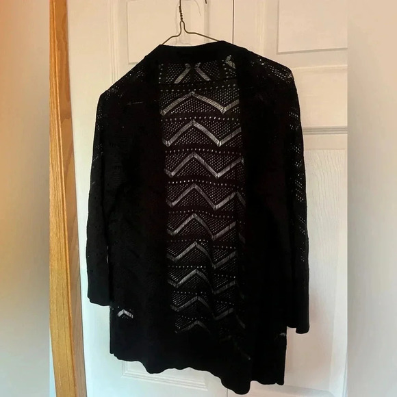 Laced “3/4 Sleeve” Cardigan - Picture 3 of 4